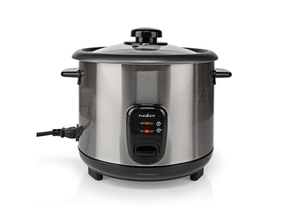 Nedis KARC115AL, Sølv, 1,5 l, 1 m, Akrylonitril-butadien-styren (ABS), Rustfritt stål, 500 W, Type F (CEE 7/4)