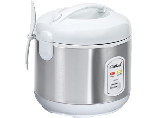 Steba RK 2, Ruostumaton teräs, Valkoinen, 3,5 L, Ruostumaton teräs, 700 W, 230 V, 270 mm