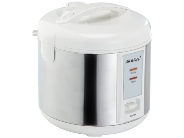 Steba RK 2, Ruostumaton teräs, Valkoinen, 3,5 L, Ruostumaton teräs, 700 W, 230 V, 270 mm