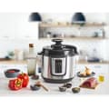 Miniatyrbillede 4 af 4: Tefal CY505E All-in-One Slow Cooker 6L rustfrit stål/sort