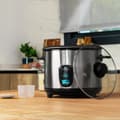 Miniatyrbild 2 av 5: Cecotec 1.8-litre capacity rice cooker, 700 W power and stainless-steel body.