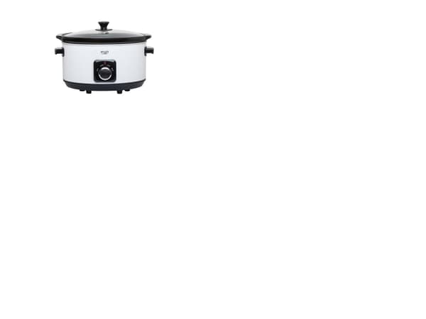 Foodprosessor Adler | Slow cooker | AD 6413w | 290 W | 5,8 L | Antall programmer 3 | Hvit