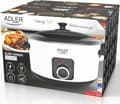Miniatyrbilde 2 av 4: Foodprosessor Adler | Slow cooker | AD 6413w | 290 W | 5,8 L | Antall programmer 3 | Hvit
