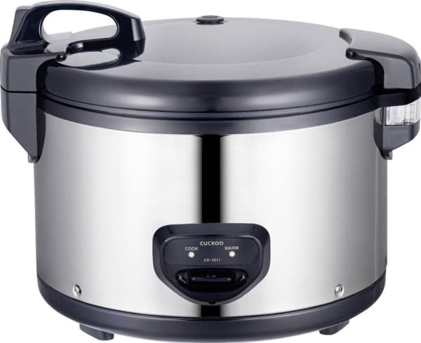 Cuckoo riskokare 6.30l CR-3511E non-stick hölje i rostfritt stål