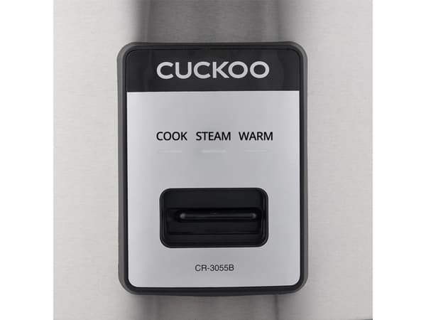 Cuckoo CR-3055, Sort, Sølv, Aluminium, 1460 W, 120 V, 60 Hz, 482,6 mm