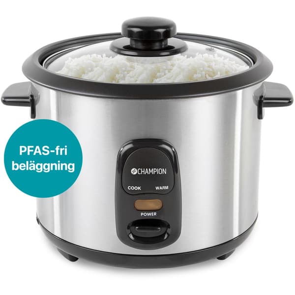 Riskomfur Keramik 1,5L 500W RK500 Rustfri