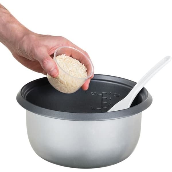 Riskokare - RUSSELL HOBBS - 27040-56 - 500 W - 3,3 L - 200 program - 14 portioner - Vit