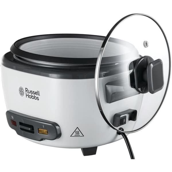 Riskokare - RUSSELL HOBBS - 27040-56 - 500 W - 3,3 L - 200 program - 14 portioner - Vit