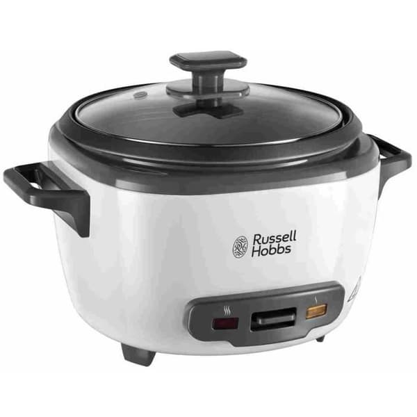 Riskokare - RUSSELL HOBBS - 27040-56 - 500 W - 3,3 L - 200 program - 14 portioner - Vit
