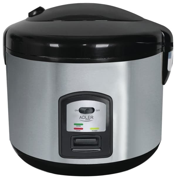 Adler AD 6406 riskokare Svart, Rostfritt stål 1000 W