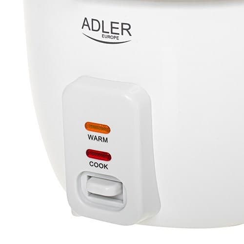 Adler AD 6418 Riskokare Svart, Rostfritt stål 1000 W