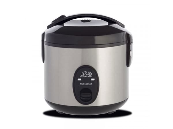 Solis Rice Cooker Compact Type 821 - Riskoker - 0.8 liter - 350 W - rustfritt stål