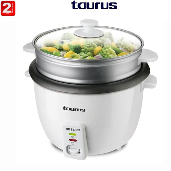Taurus - Ångkokare Rice Chef Non-stick - 700W - 1.8 L
