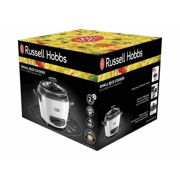 Riskokare - RUSSELL HOBBS - 27020-56 - 200 W - 0,7 L - 200 program - 3 portioner - Vit