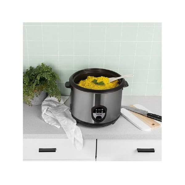 Riskokare - Tristar - RK-6129 - 900 W - 2,2 L - Rostfritt stål med varmhållningsfunktion