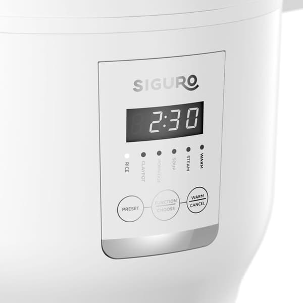 Siguro RC-R701W Rice Master Digital med ångkokare