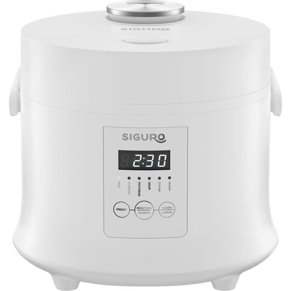 Siguro RC-R301W Riskokare Digital med ångkokare