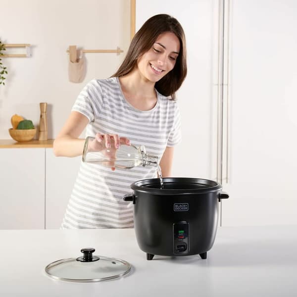 riskokaren Black & Decker BXRC1800E Svart 1,8 L Vit Aluminium 700 W