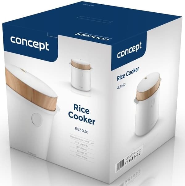 Concept RE3030 Riskokare 1,5 l 315-380 W Vit