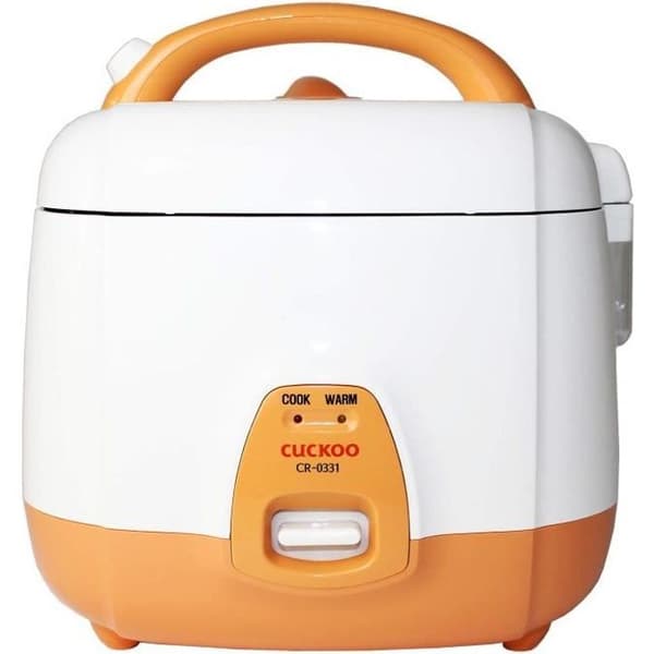 Cuckoo CR-0331 elektrisk riskokare (0,54 l/350 W/220 V) med varmhållningsfunktion och utmärkt kvalitet