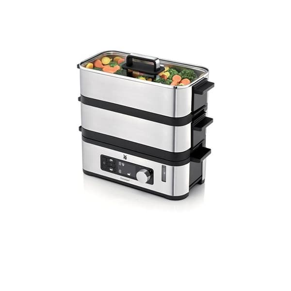 Ångkokare - WMF - Kitchenminis - Rostfritt stål - Tvåstegs - 2,15 L - 900 Watt