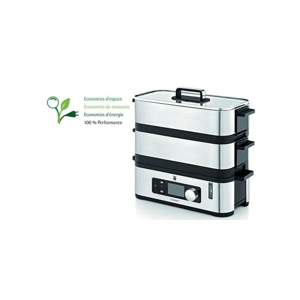 Ångkokare - WMF - Kitchenminis - Rostfritt stål - Tvåstegs - 2,15 L - 900 Watt