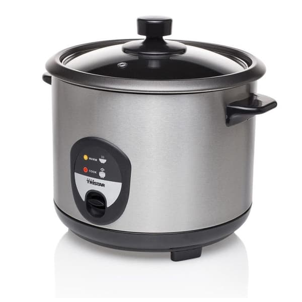 Riskokare - Tristar - 1,5 L - Rostfritt stål - 500W - Non-stick