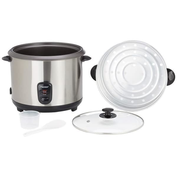 Riskokare/ångkokare - BESTRON - Kitchen Heroes ARC280 - 2,8 L - 1000 W - Grå