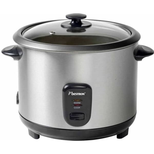 Bestron ARC180 riskokare - Rostfritt stål 1,8 L - 700 W - Håll varm funktion