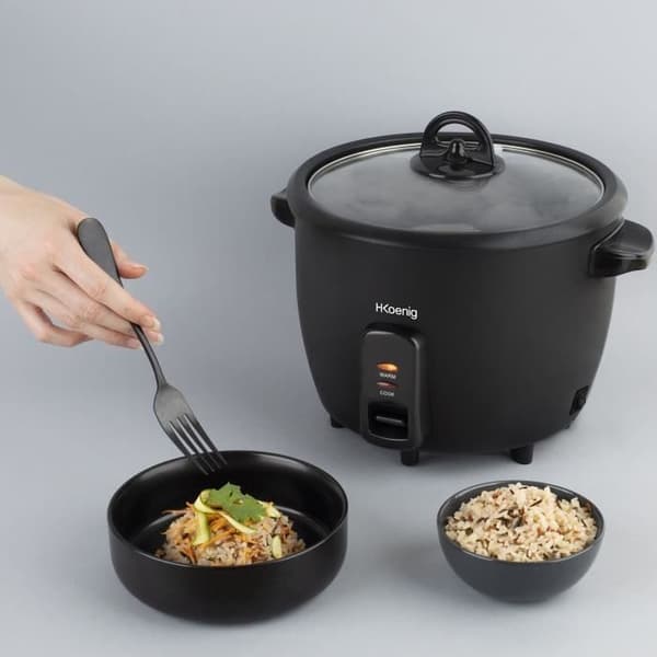 Riskokare HKOENIG - ORYZA8 - Kapacitet 1,8L - Non-stick beläggning - Automatisk avstängning - 700W