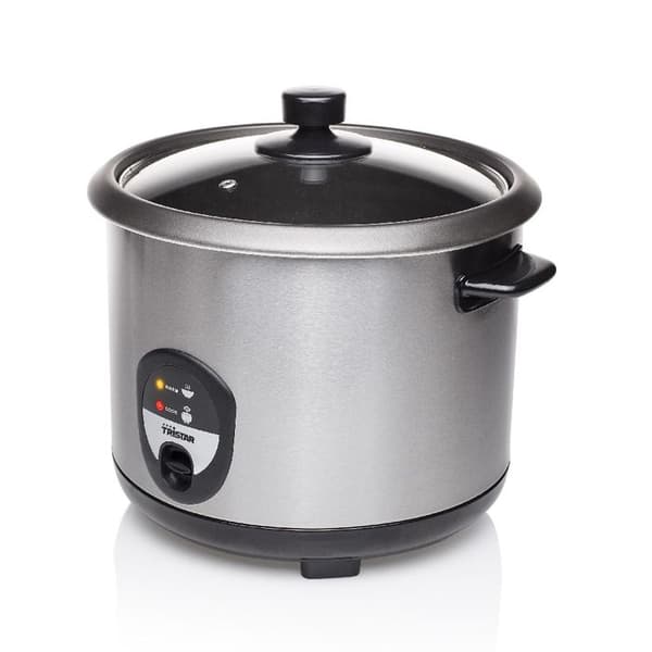 Riskokare - Tristar - RK-6129 - 900 W - 2,2 L - Rostfritt stål med varmhållningsfunktion