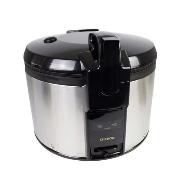 CUCKOO SR-4600 SVART RISKOKARE, ROSTFRITT STÅL 4,6 L