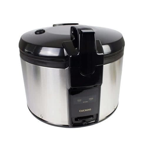 CUCKOO SR-4600 SVART RISKOKARE, ROSTFRITT STÅL 4,6 L