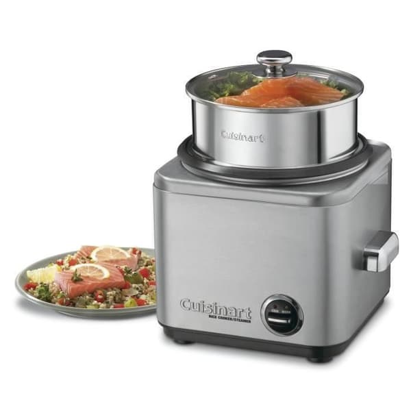 Ris- och flingkokare - CUISINART - CRC800E - Kapacitet 1 kg - Kompakt design i rostfritt stål