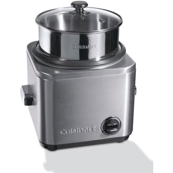 Ris- och flingkokare - CUISINART - CRC800E - Kapacitet 1 kg - Kompakt design i rostfritt stål