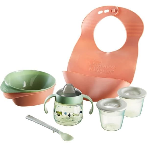 TOMMEE TIPPEE vauvanruokavieroitussetti, 4+ kuukautta