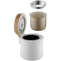 Miniatyrbillede 1 af 11: riskoger Concept RE3030 Hvid Bronze 380 W 1,5 L