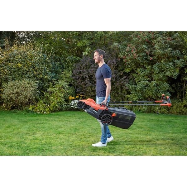 BLACK & DECKER Gräsklippare 38cm 1600W - Handtagscykel BEMW471BH