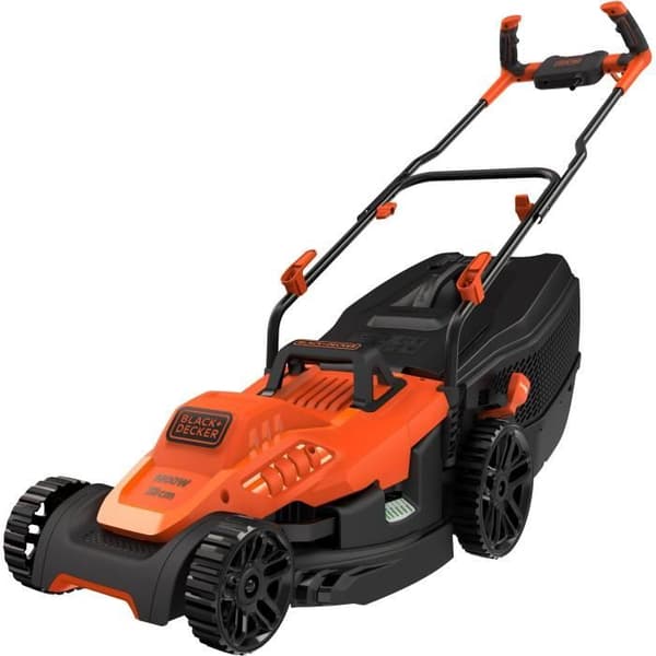 BLACK &amp; DECKER Gräsklippare 38cm 1600W - Handtagscykel BEMW471BH