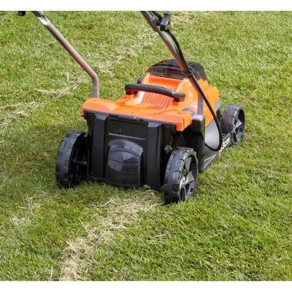 BLACK & DECKER Trådlös gräsklippare 33cm LITIUM 36V - 2,5 Ah - 1 batteri -1 laddare - 1 mulchlucka - BCMW3336L1-QW