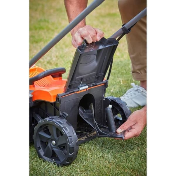 BLACK & DECKER Trådlös gräsklippare 33cm LITIUM 36V - 2,5 Ah - 1 batteri -1 laddare - 1 mulchlucka - BCMW3336L1-QW