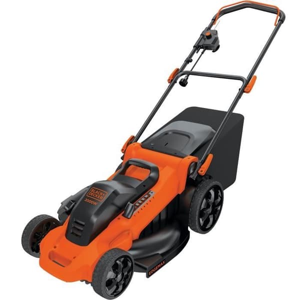 BLACK &amp; DECKER Elektrisk gräsklippare 48cm 2000W Mulching
