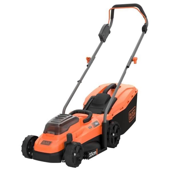BLACK &amp; DECKER Trådlös gräsklippare 33cm LITIUM 18V - 2,5Ah - BCMW3318N-XJ (utan batteri)