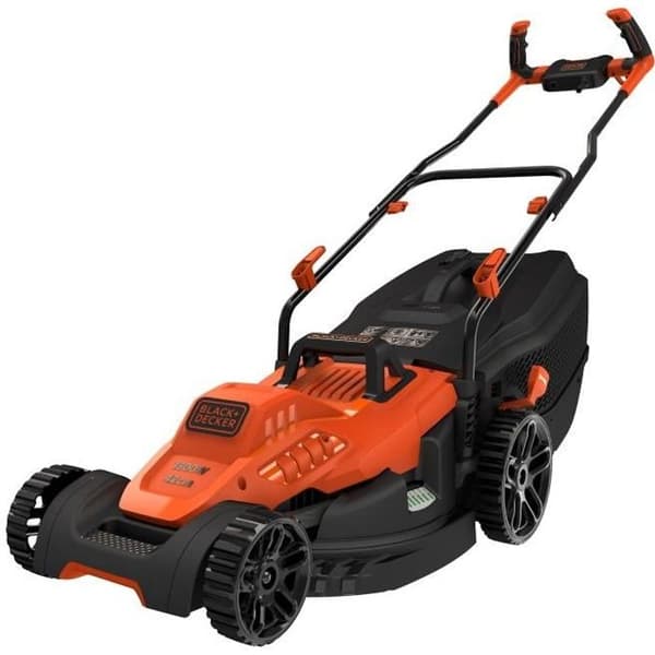 BLACK &amp; DECKER Gräsklippare 42cm 1800W - Handtagcykel BEMW481BH