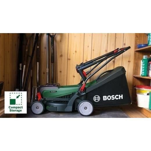 Bosch UniversalRotak 37-550 Gräsklippare - med 2 x 4,0 Ah batterier och laddare