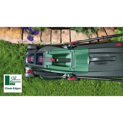 Bosch UniversalRotak 37-550 Gräsklippare - med 2 x 4,0 Ah batterier och laddare