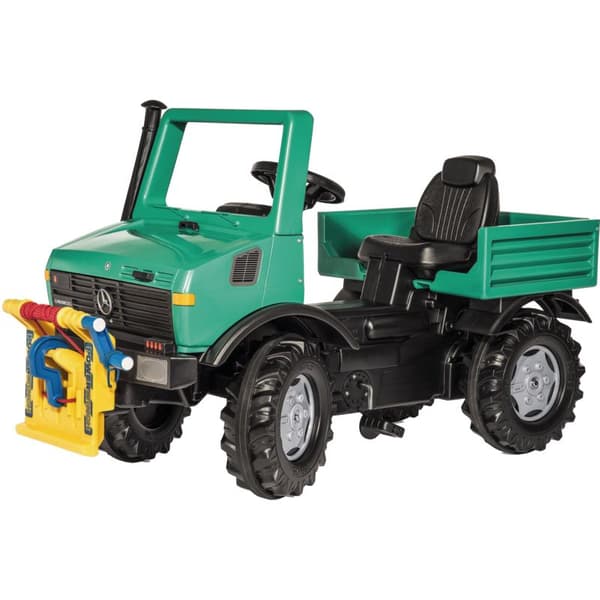 Unimog pedal snöslunga med Pow vinsch