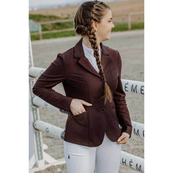 Equitheme Jakke Oliva Competition Brun 40