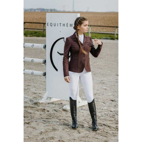Equitheme Jakke Oliva Competition Brun 40