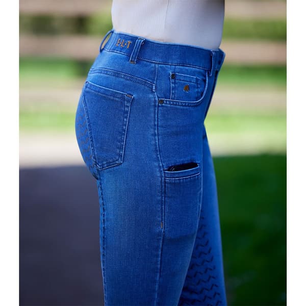 E.l.t. Ridbyxor Jeans Luna Blå 34